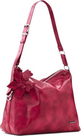 Desigual Faux Leather Shoulder Bag in Red at Nordstrom