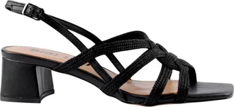Bibi Lou Sandalen met hak - Dames - Sandalen met hakken - Zwart - 38 EU - Schoenen