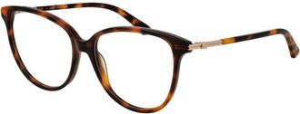 Guess Womens Gu2749 Tortoise Cat Eye Frames - Brown - One Size