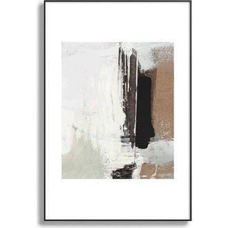 Deny Designs Avenue Framed Art Print in Black Tones at Nordstrom, Size 18X24