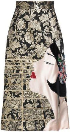 Dolce & Gabbana PARTES DE ABAJO - Faldas midi en YOOX.COM