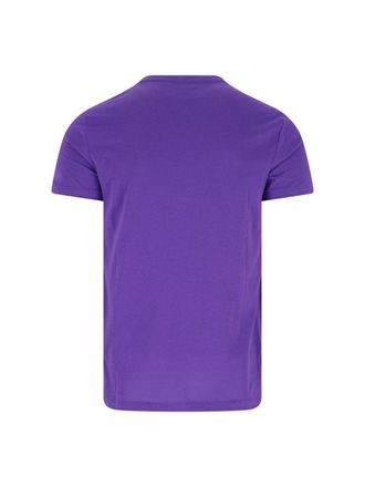 Polo Ralph Lauren Mens T-Shirts And Polos Violet Cotton