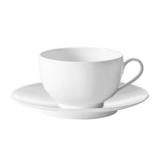 Medard De Noblat Taza t&eacute; con platito (x6) blanco