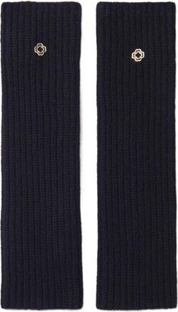 Maje Wool and cashmere mittens in Black at Nordstrom