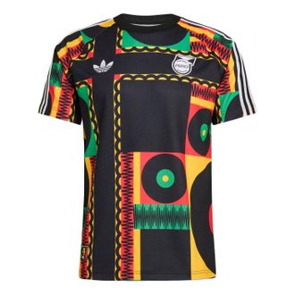 adidas Jamaica 2026 x Bob Marley T-Shirt Asia Sizing Black KS2679