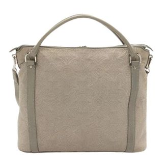 Louis Vuitton Pre-owned Double Zip Handtas - Dames - Vintage Handtas - Grijs - ONE Size - Leer - Vintage