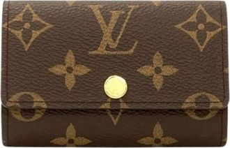 Louis Vuitton Pre-owned Accessories, female, Brown, Size: ONE SIZE Pre-owned Monogram Keycase