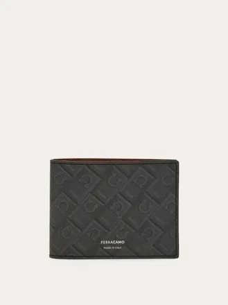 Ferragamo Men Ferragamo Monogram wallet Brown