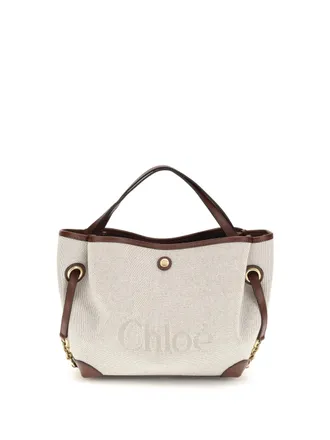 Chlo&eacute; Womens Handbag Clover Crafty Brown Fabric Handbags Hand Bags