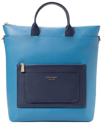 Kate Spade New York Kate Spade New York Walker Colorblocked Convertible Leather Backpack