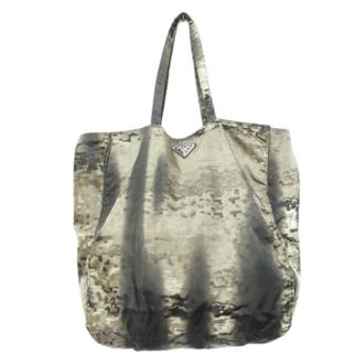 Prada Vintage Tote Bags, unisex, Brown, ONE SIZE, Pre-owned Vintage Tote Bag