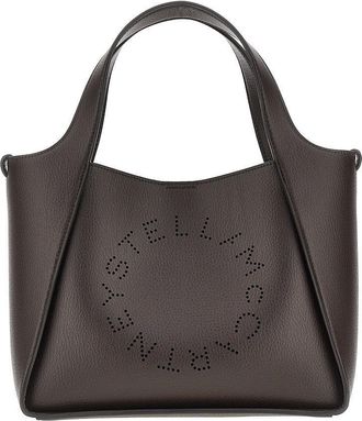 Stella McCartney Grained vegan leather Stella Logo bag Woman One Size