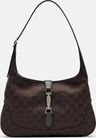 Gucci Gucci Jackie 1961 Medium canvas shoulder bag