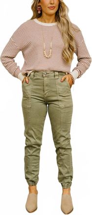 Kancan Womens Jogger Pants In Olive