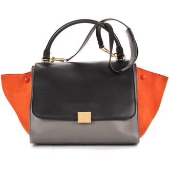 Celine Medium Tricolor Trapeze Medium schoudertas