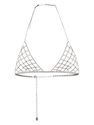 Forte_Forte Bralette con strass - Argento