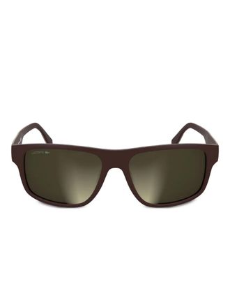 Lacoste square sunglasses - Brown