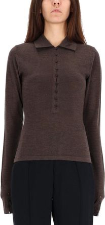 Jacquemus Knitted Polo.-Donna