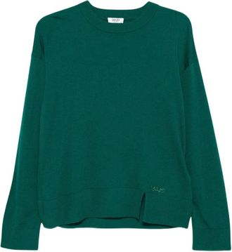 Liu Jo Truien & Vesten, Dames, Groen, S, Wol, Wf 6418 Ma 16R Trui