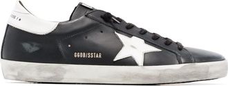 Golden Goose Black Super-Star Sneakers