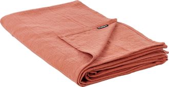 Beliani Beliani - Colcha Decorativa Ropa De Cama Algod&oacute;n 200 X 220 Cm Rojo Maraka
