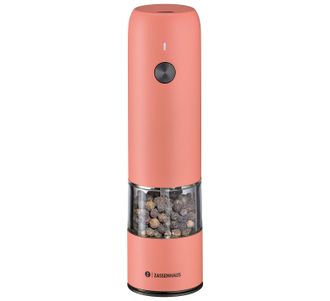 Zassenhaus Koln Rechargeable Salt or Pepper Mill, 5.5 H x 1.5, Chrome