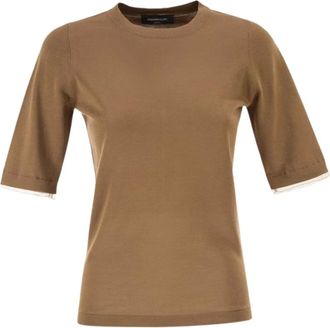 Fabiana Filippi Donna, Maglie, Marrone, 2Xs, new