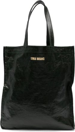Uma Wang Borsa tote piccola in tela - Verde