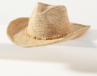 Wyeth Nyc Sporty Raffia Rancher Hat