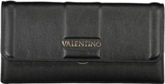 Valentino Clutch Wallet Gewatteerd Leer - Dames - Portefeuilles - Zwart - ONE Size - Leer - Accessoires