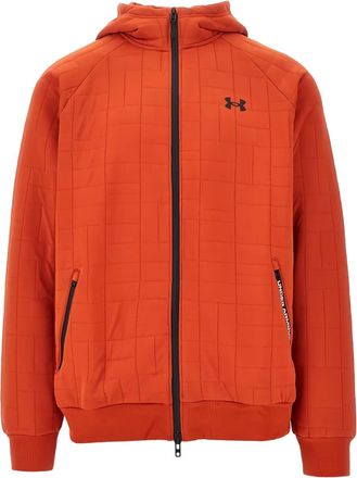 Under Armour Gewatteerde hoodie - Oranje