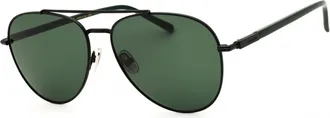 Ferragamo SF316S 002 Matte Black/Green