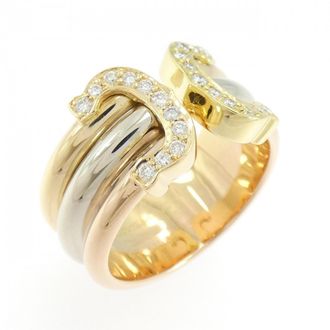 Cartier Yellow Gold (18K) Pink Gold (18K) White Gold (18K) Band Ring (Pre-Owned)