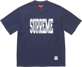 SUPREME FW26 Stretch Appliqu&eacute; S/S T-Shirt Navy SUP-FW26-016-NVY
