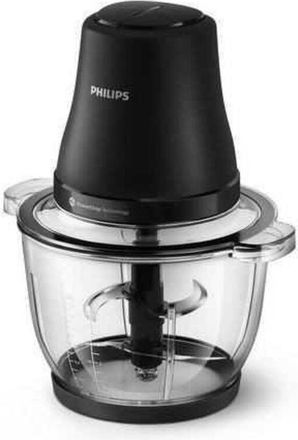 Philips Hachoir &Eacute;lectrique Philips S&eacute;rie 3000 Hr1502/00 500 W - Bol 2 L - Noir