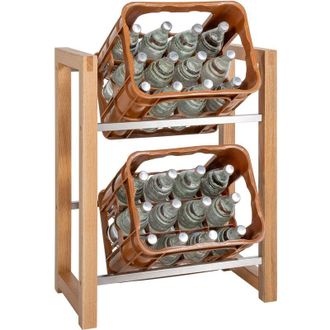 Clp Estantería para cajas de bebidas Robin Roble para 2 cajas