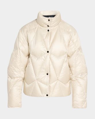 Moose Knuckles Lightweight Iceberg Quilt Down Jacket