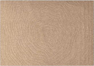 vidaXL Alfombra Para Interiores Y Exteriores Agira Natural Poli&eacute;ster Vidaxl