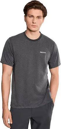 Marmot Uptrail Short Sleeve Mens Clothing Blackened : 2XL, Elastane/Polyester