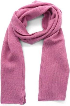 Portolano Cashmere Jersey Scarf in Bryant Pink at Nordstrom Rack