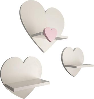 OEM Estantes De Coraz&oacute;n Plus Juego De 3 - Premium