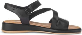 Gabor Strap Sandal - Dames - Sandalen - Zwart - 38 1/2 EU - Leer - Schoenen