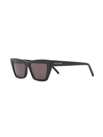 Saint Laurent Eyewear 560035Y9901 Cat-eye Sunglasses - Black