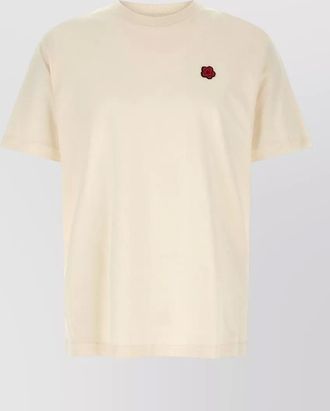 Kenzo cotton embroidered t-shirt