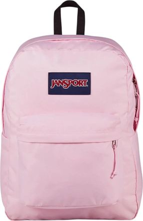 Jansport Big Student Backpack in Pink Ice Polyester Unisex 34L Laptop Pack