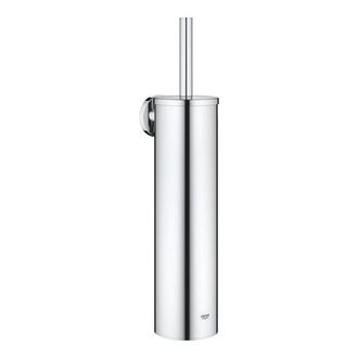 GROHE Essentials Toiletborstelhouder - wandmontage - rond - gesloten - chroom