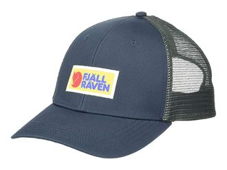 Fj&auml;llr&auml;ven Vardag Langtradarkeps Caps Dark Navy : SM/MD, Polyester/Cotton