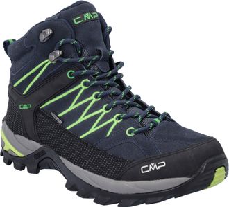 F.lli Campagnolo Wanderschuh CMP RIGEL MID WP TREKKING SHOES, Herren, Gr. 40, b.blau, gecko, Leder, Schuhe Wanderschuh, wasserdicht