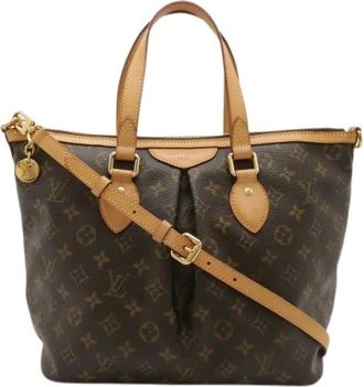 Louis Vuitton Borsa Pre-owned Monogram Palermo PM - - Pre-owned - Donna - Marrone - ONE SIZE