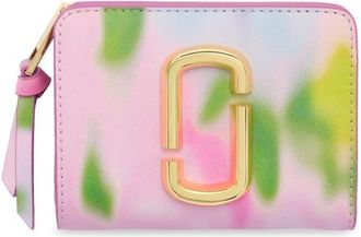 Marc Jacobs The Mini Compact Wallet in Ribbon Pink Multi at Nordstrom